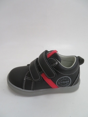 Buty sportowe chłopięce (20-25) P548 BLACK/RED