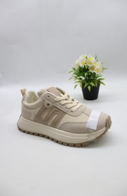 Buty sportowe damskie na płaskim (36-41) HZ503 BEIGE