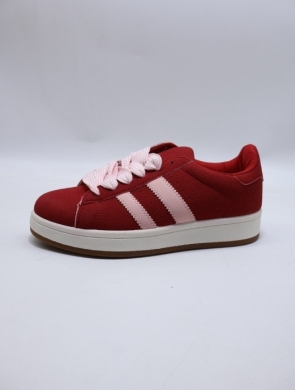 Buty sportowe damskie na płaskim (36-41) 24037 RED