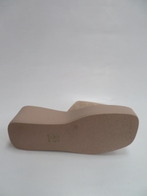 Sandały damskie na koturnie (36-41) 9008 BEIGE
