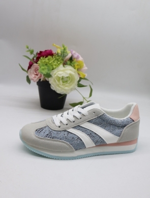 Buty sportowe damskie na płaskim (36-41) 8-252 BLUE