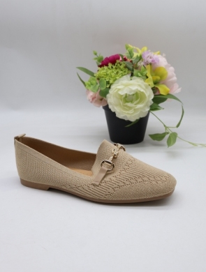 Mokasyny damskie na płaskim (36-41) PS770-7 CAMEL