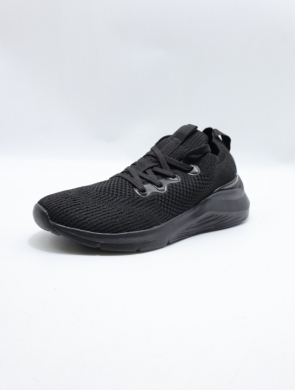 Buty sportowe damskie na płaskim (36-41) AD636 BLACK