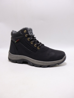 Trapery męskie ocieplane (41-46) 6003-1 BLACK