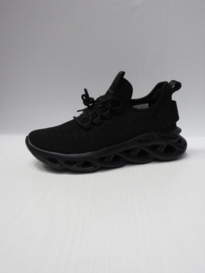 Buty sportowe damskie na płaskim (36-41) B-2 BLACK/BLACK