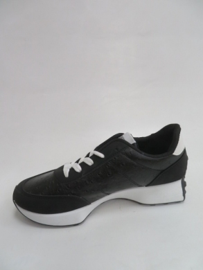 Buty sportowe damskie na płaskim (36-41) XHBD-25 BLACK