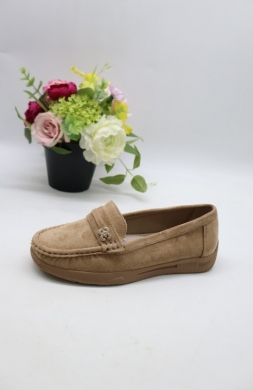 Mokasyny damskie na płaskim (36-41) 4251 KHAKI
