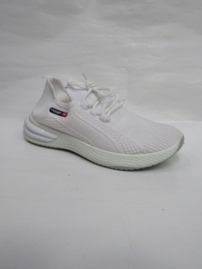Buty sportowe damskie na płaskim (36-41) 0023-2 WHITE