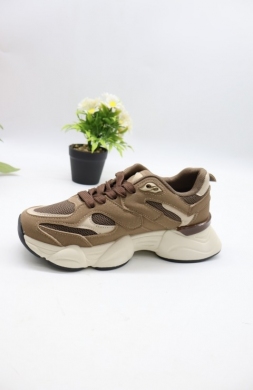 Sneakersy damskie (36-41) 24071 KHAKI
