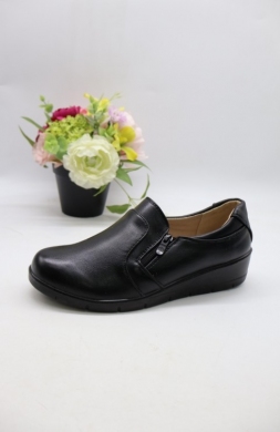 Półbuty damskie na płaskim (36-41) C09 BLACK
