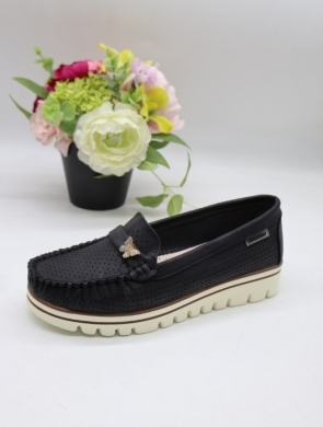 Mokasyny damskie na płaskim (36-41) GS70 BLACK