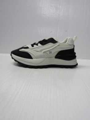 Buty sportowe damskie na płaskim (36-41) 23093 BLACK
