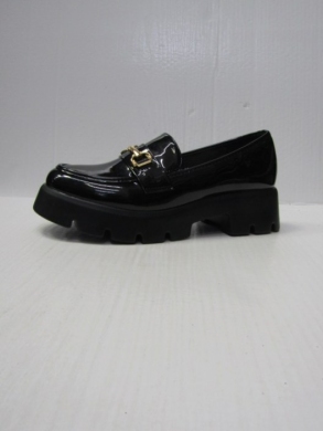 Mokasyny damskie na płaskim (36-41) 888-620 BLACK