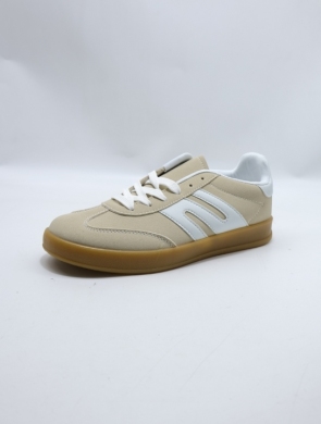 Buty sportowe damskie na płaskim (36-41) SGFY-9 BE/WHITE