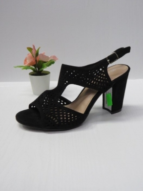 Sandały damskie na obcasie (36-41) N22-961 BLACK