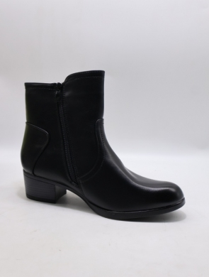 Botki damskie ocieplane na obcasie (36-41) 8692-1
