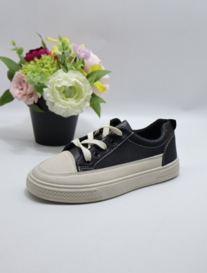 Buty sportowe damskie na płaskim (36-41) 957 BE/BLACK