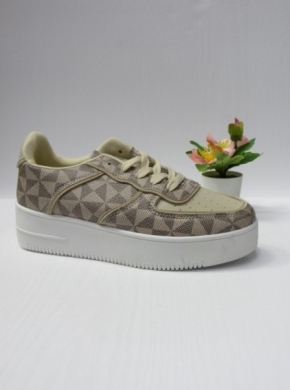 Buty sportowe damskie na płaskim (36-41) 8-23 KHAKI