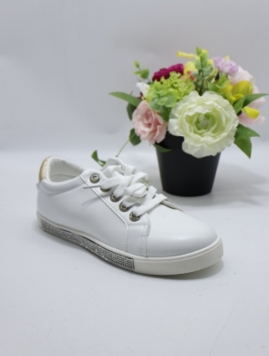 Buty sportowe damskie na płaskim (36-41) 5223 BEIGE
