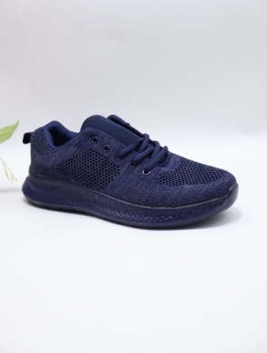 Buty sportowe damskie na płaskim (37-42) S2537 NAVY