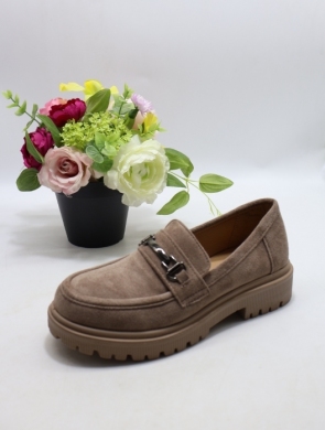 Mokasyny damskie na płaskim (36-41) 8850 KHAKI