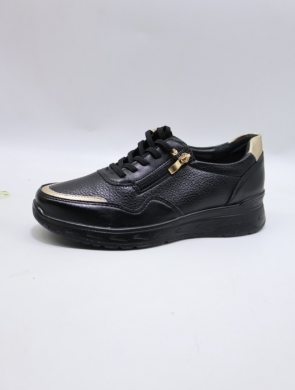 Buty sportowe damskie na płaskim (36-41) BK-616 BLACK