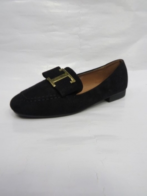Mokasyny damskie na płaskim (36-41) W-237 BLACK