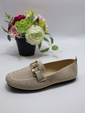 Mokasyny damskie na płaskim (36-41) 2945 BEIGE