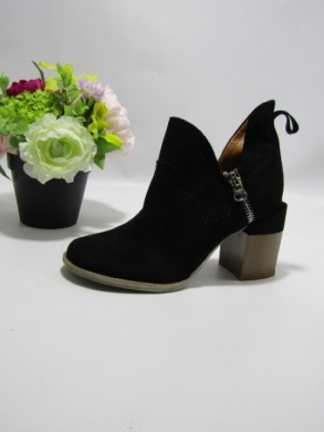 Botki damskie na obcasie (36-41) A5728 BL