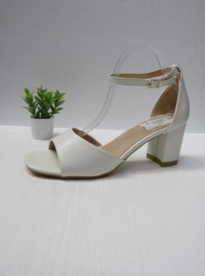 Sandały damskie na obcasie (36-41) LEI-46 WHITE