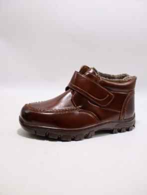 Botki męskie ocieplane (40-46) FL-15 BROWN