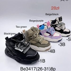 Buty sportowe dziewczęce (26-31) BE3417