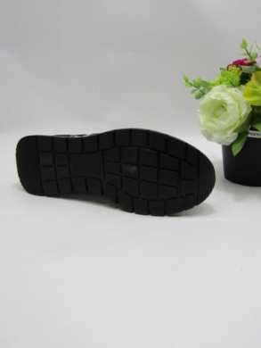 Buty sportowe damskie na płaskim (36-41) US76 BLACK