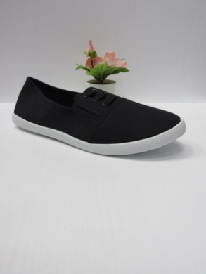 Tenisówki damskie (36-41) 11067-1 BLACK/WHITE