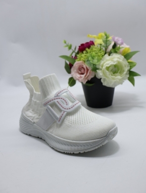 Buty sportowe damskie na płaskim (36-41) QH29 WHITE