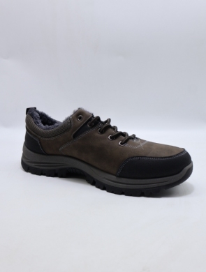 Trekkingowe męskie ocieplane (40-46) 13100-3 BROWN