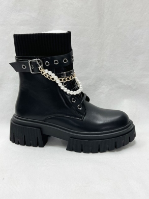 Trapery damskie ocieplane (36-41) JJ15 BLACK