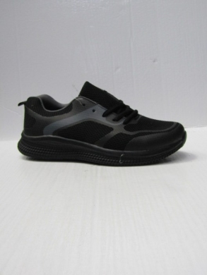 Buty sportowe damskie na płaskim (37-42) S2532 BLACK
