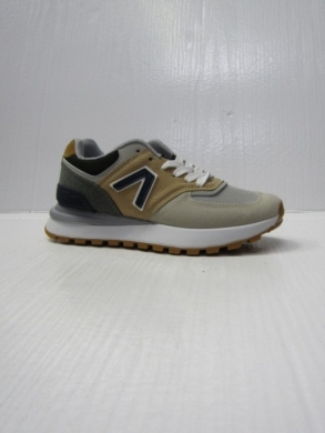 Buty sportowe damskie na płaskim (36-41) 0-1775 BEIGE/KHAKI