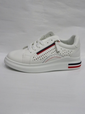 Buty sportowe damskie na płaskim (36-41) EV-05 WHITE