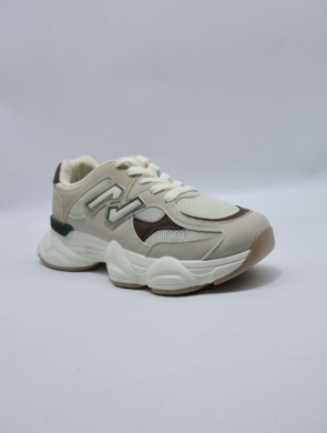 Buty sportowe damskie na płaskim (36-41) 23096 GREY