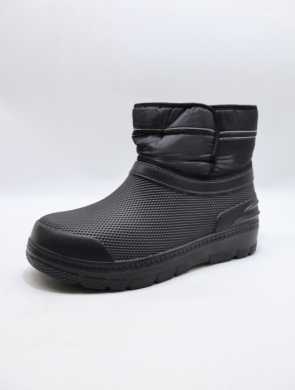 Kalosze męskie ocieplane (41-47) H307-2 BLACK
