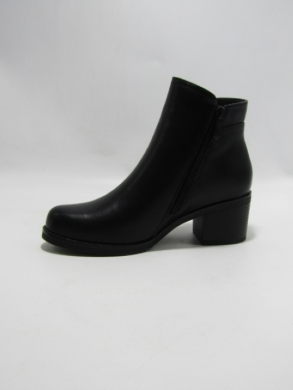 Botki damskie ocieplane na obcasie (36-41) H2169 BLACK