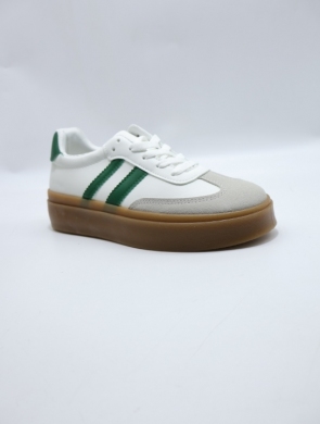 Buty sportowe damskie na płaskim (36-41) BK263 GREEN