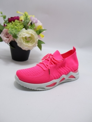 Buty sportowe damskie na płaskim (36-41) REB-K056 FUSHIA