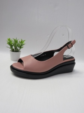 Sandały damskie na koturnie (36-41) 0-106 PINK