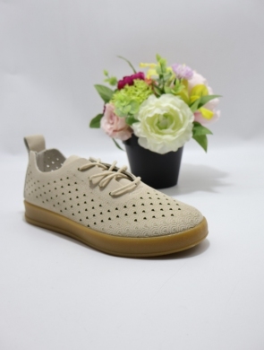 Buty sportowe damskie na płaskim (36-41) XBC-25608 BEIGE