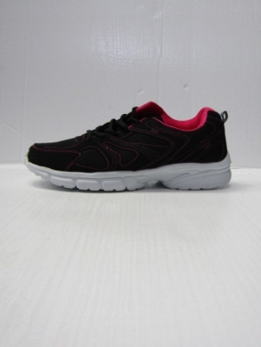 Buty sportowe damskie na płaskim (36-41) N316 BLACK/PLUM