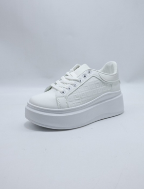Buty sportowe damskie na płaskim (36-41) 8913 WHITE