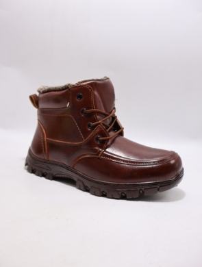 Botki męskie ocieplane (41-46) M903-2 BROWN